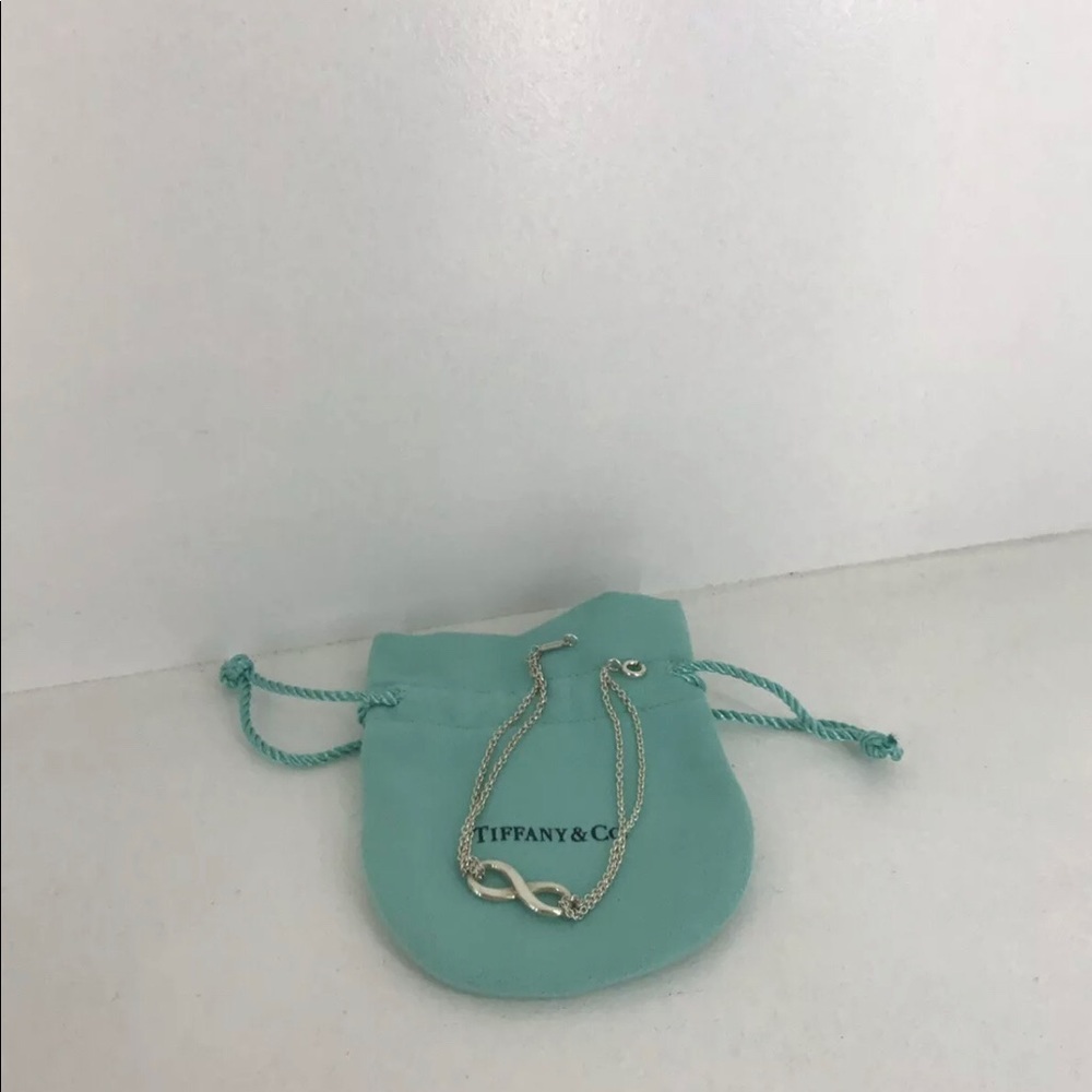 Tiffany & Co.Silver Infinity Double Chain Bracelet